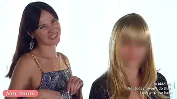 Hairdresser part 3: Jeny Smith seducting a woman