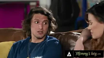 MILF Stepmom Discovers Virgin Stepson Likes Older Women & Lets Him Pound Her Pussy!