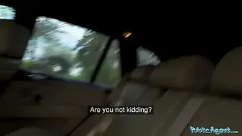 Public Agent Shes a sexy hitchhiker with great tits and ass with appetite for cock