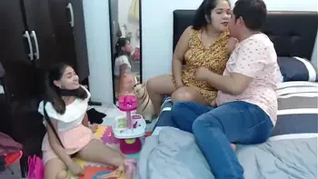 We seduced my stepdaughter while she was playing with her dolls