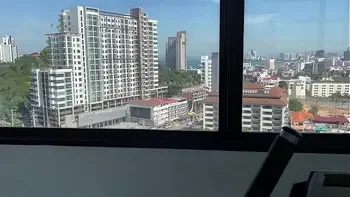 A man secretly filmed girl in the gym on the video, went up to her and offered oral sex in the toilet