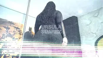 www.MegaButtModels.com URSULA SUAREZ THE LATINA SLAVE ROUGH IN FISHNETS!