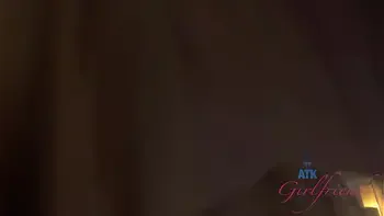 Hooking up with 2 super hot amateurs Emma Evins and Alexa Gold sharing cock blowjobs and riding hard