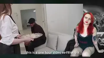 Девушка смотрит ББС ганг банг с милой красоткой Hazel Moore (английские субтитры)