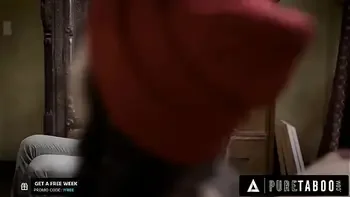 PURE TABOO Angela White Convinces Widower To Fuck His Curvy Teen Stepdaughter With Her Help