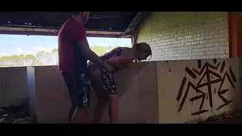 Public pick up creampie upskirt fuck