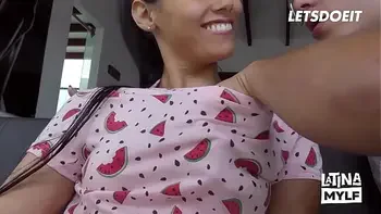 Brunette Colombiana Andreina De Luxe Enjoys Amazing Sex Action With Stud After Being Oiled Up & Licked Good - LATINA MYLF