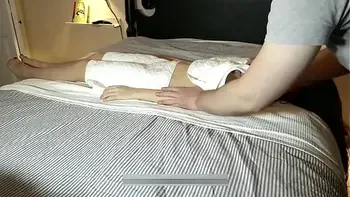 Model Convinced To Let Me Touch Her Naked Body - Massage Part 2