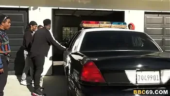 Police Officer Eliza Ibarra Deepthroats Every Big Black Cock