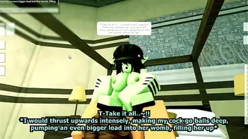 A Hot Night with a Goblin Girl | Roblox RP