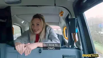 Fake Taxi Beautiful woman in red lingerie getting fucked before going to swingers club