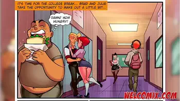 A very hot teacher and crazy about sex! Pervert Sex Toons