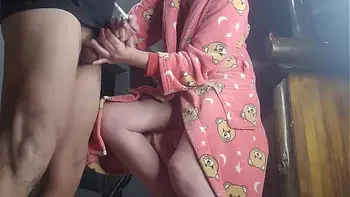 Fucking my ex girlfriend while her bf is in the shower