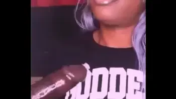 SHY STEPSISTER SUCKS MY 11inch BIG BLACK COCK UNTIL I NUTT