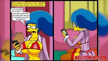 Margy's Revenge! Cheated on her husband with several men! The Simptoons Simpsons