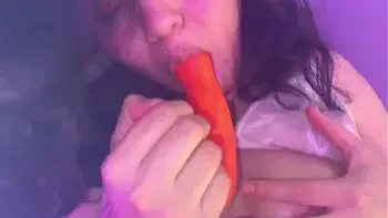 I love that my stepmother warms my vagina and ass.