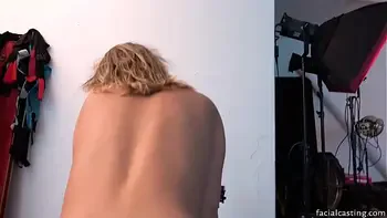 Model tries porn for the first time, shocked by facial cumshot