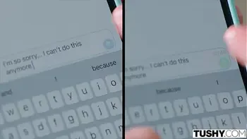 TUSHY Naughty Catherine gets her DP fantasy fulfilled