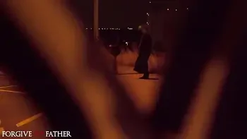 Forgive Me Father - Cheating Czech MILF turned on by danger blowjob and rough sex public pick up