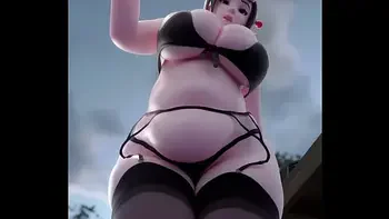 Mei Lingerie Belly Inflation