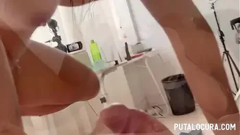 PutaLocura - Pilladas de Torbe a Preciosa Tímida Mulata Luna Blackx