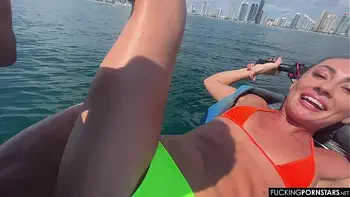 JetSki POV Fuck With Wild Mackenzie Mace And Aquatic Voyeurs. I LOVE MIAMI!!
