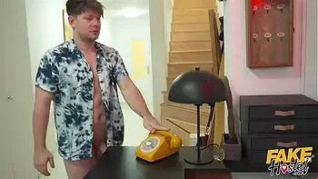 Fake Hostel - Super cute teen girlfriend with jealous boyfriend who susepcts her to be cheating