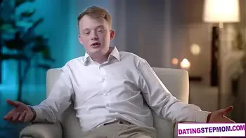 Perfect MILF date set up by his stepmom and Bunny Madison was ready for it