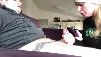 She cleaned my married cock and throated my cum! Mase619 lunchtime fun