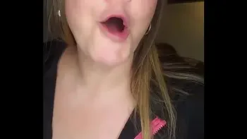 Mandie Maytag's Drooling Long Tongue with Light Gagging