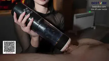 A bright evening orgasm with the help of Bestvibe StormCup!