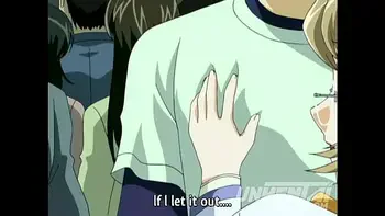 Young Step Brother Touching her Step Sister in Public! Uncensored Hentai [Subtitled]