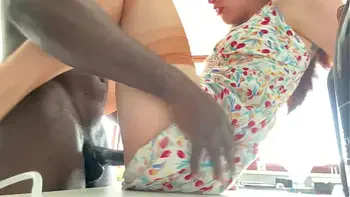 Interracial fuck and Creamy orgasm for Italian cheating wife