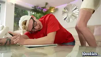 NOOKIES Skinny 60 year Old Granny Jacy FUCKS Students