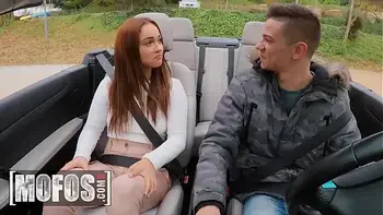 Gorgeous babe Ginebra Bellucci gets fucked in car with Tommy Cabrio - MOFOS