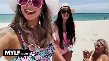 Concept: Cougar Town by MYLF feat. Charley Hart, Alexa Payne & Misty Meaner MILF BFFS Gangbang