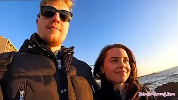 Hot and Romantic Couple Fuck on the Couch in Portugal | Jamie Young