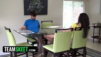 StepSister Tells Her StepBro To Go All The Way - She Wants His Cock, And She Needs It Badly