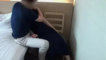 エロ看護師とホテルでハメ撮り