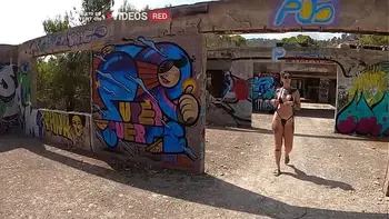 Sexo em praia paradisiaca em Ibiza, com porra na cara e caminhada em publico! Alemaohub