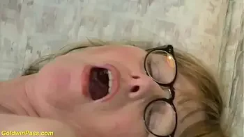 b. lesbian granny dildo sharing