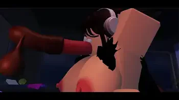 Thick slavic Roblox sucks a hybrid's massive monster penis
