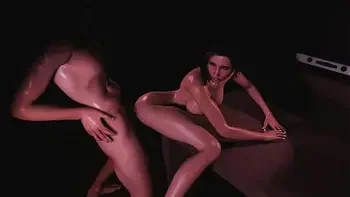 Perky Round Ass Pounded on the Table.