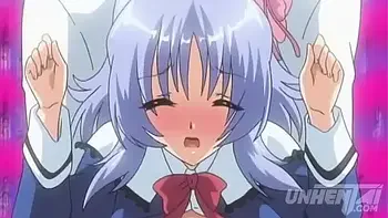 Teen with MASSIVE Tits in a Threesome with her Best Friends - Uncensored Hentai