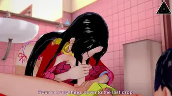 KOIKATSU Boa Hancock & Luffy, one piece have sex anime uncensored... Thereal3dstories