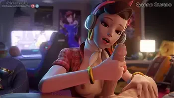 D.Va Enjoying big Dick Overwatch Part 2
