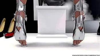 Extreme 3D Sexy Metal Bondage Fetish Compilation