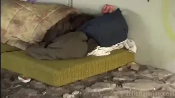 Young hot teen blonde chick gets cum on her face in public teen threesome