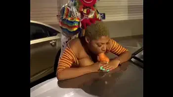 She had two dicks at once