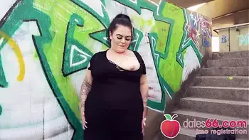 BIG GERMAN girl AnastasiaXXX gets some stranger's DICK in her CUNT right next to the autobahn! (ENGLISH) Dates66.com